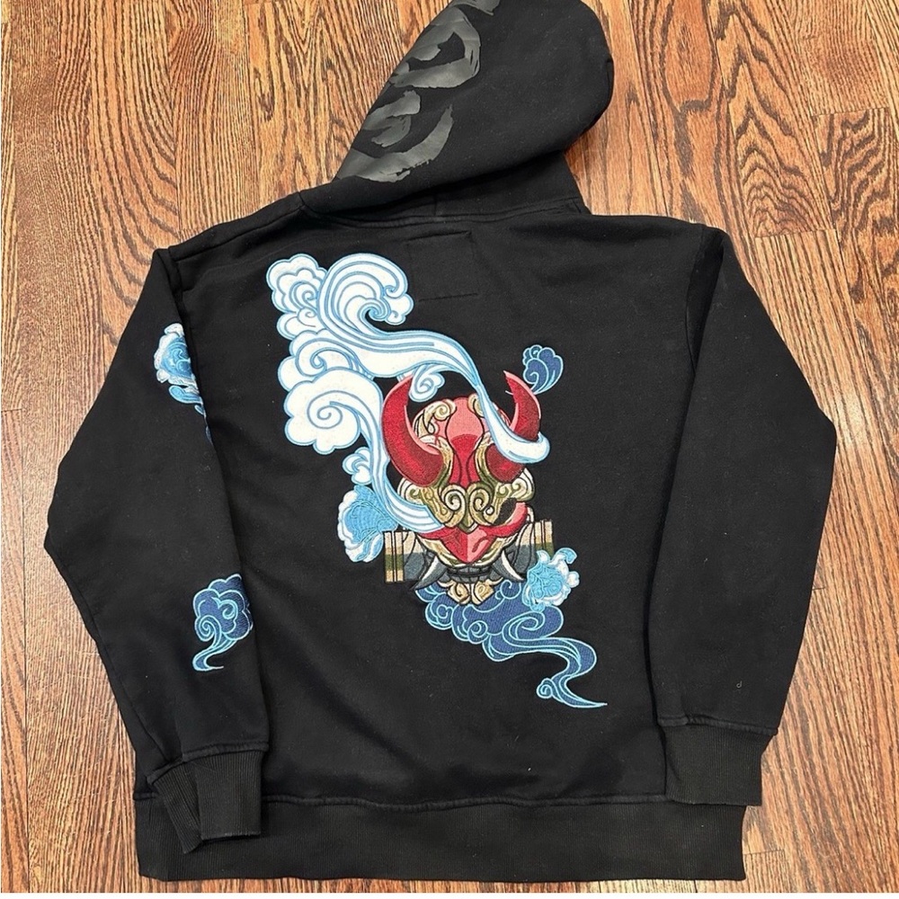 BIBI SAMA ONI EMBROIDERED HOODIE